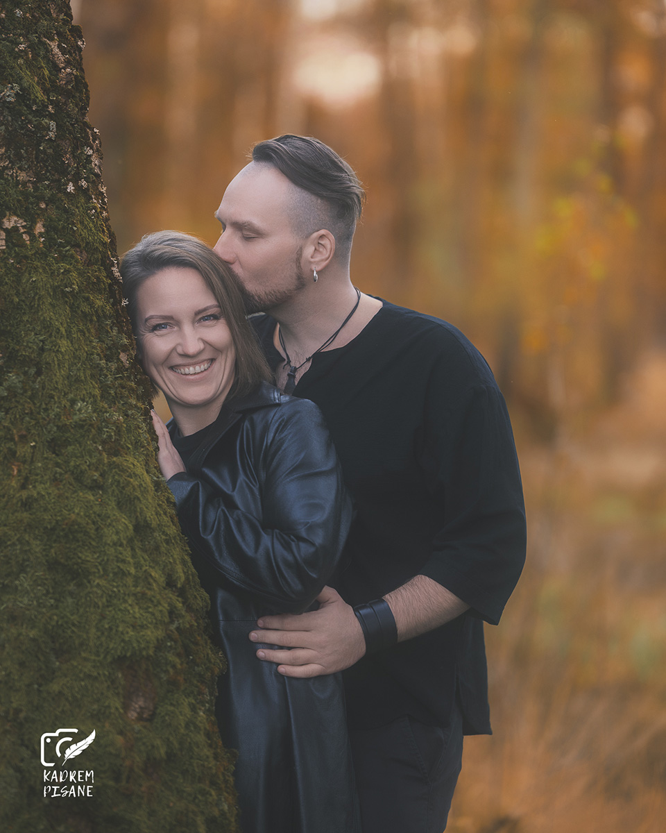 sesja plenerowa jesienna