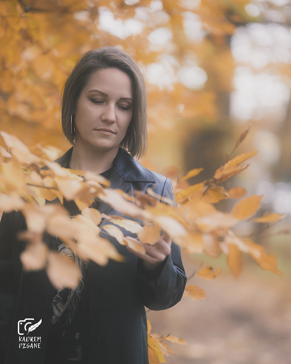 jesienna sesja portretowa