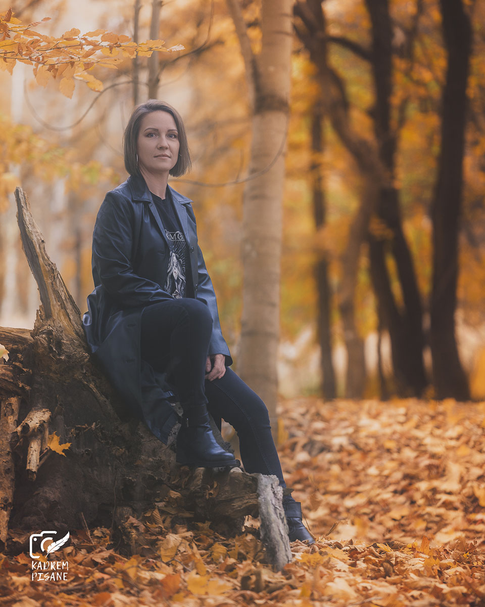 sesja plenerowa w parku