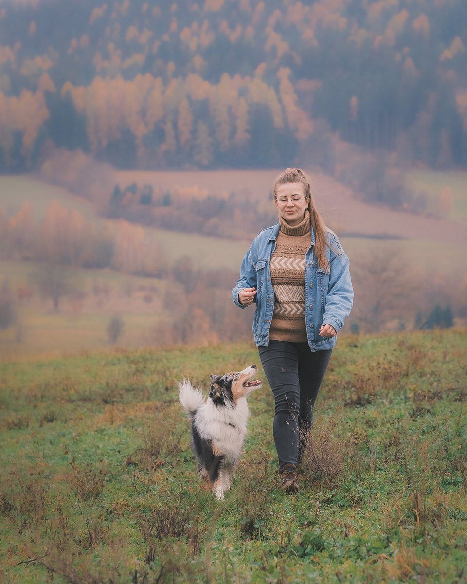 sesja z psem Kotlina Kłodzka