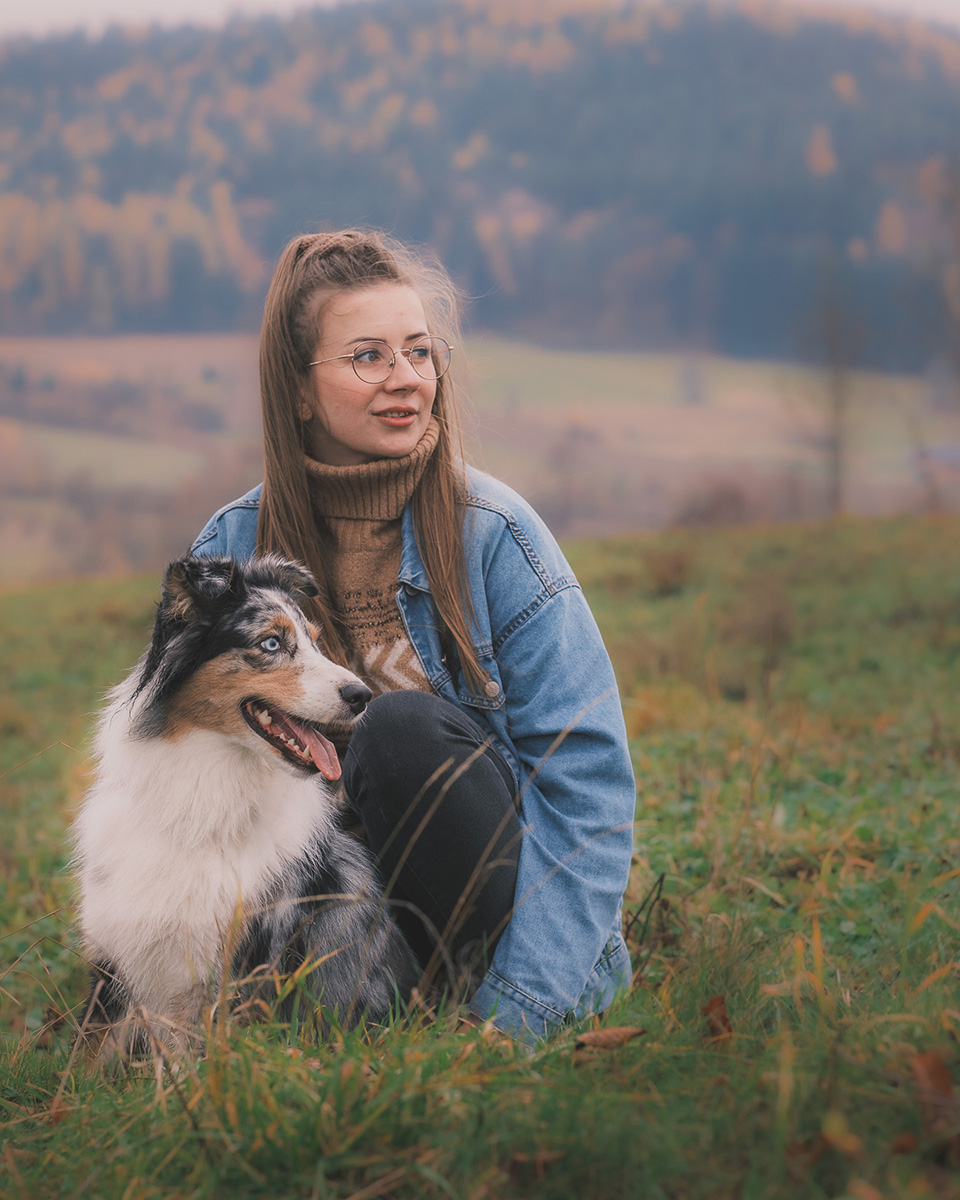 sesja zdjęciowa z psem