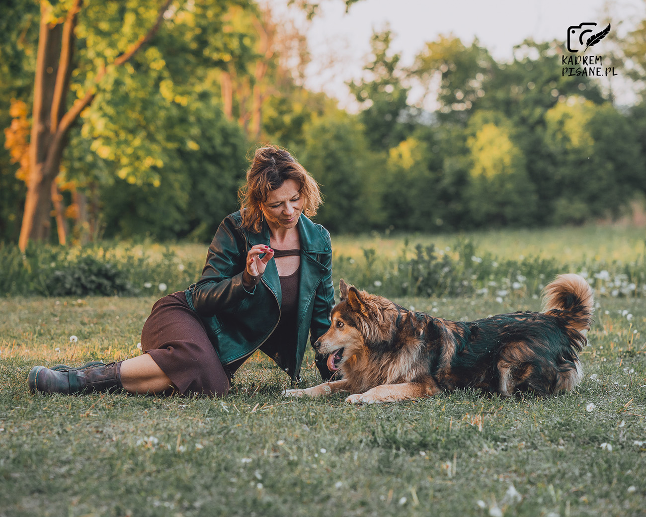 Sesja zdjęciowa z psem