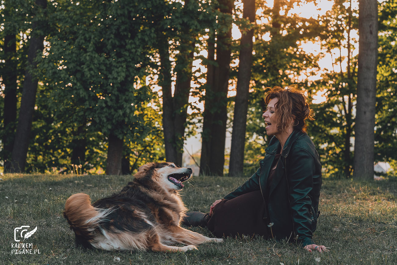 sesja zdjęciowa psa