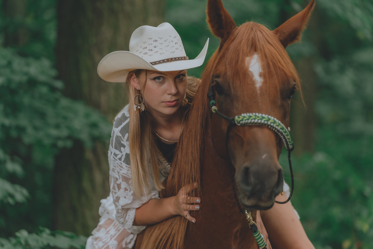 sesja z koniem bardo