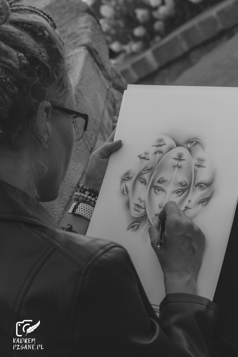 sesja malarki bez pozowania